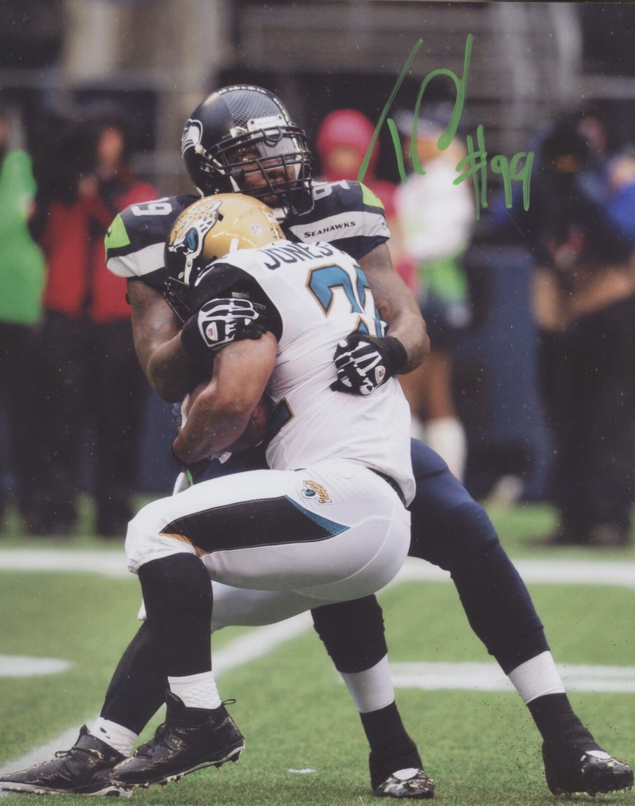 Tony McDaniel 8x10 Photo Poster painting Autographed Signed AUTO Seahawks SB XLVIII Champ SPH 62