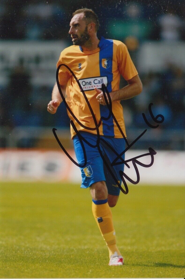 NICKY HUNT HAND SIGNED 6X4 Photo Poster painting - FOOTBALL AUTOGRAPH - MACCLESFIELD TOWN 1.