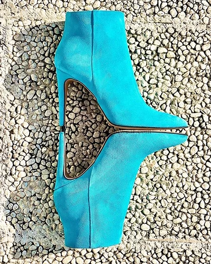 Soft Suede Leather Ankle Boots In Women Pointed Toe Stilettos Zipper Booties