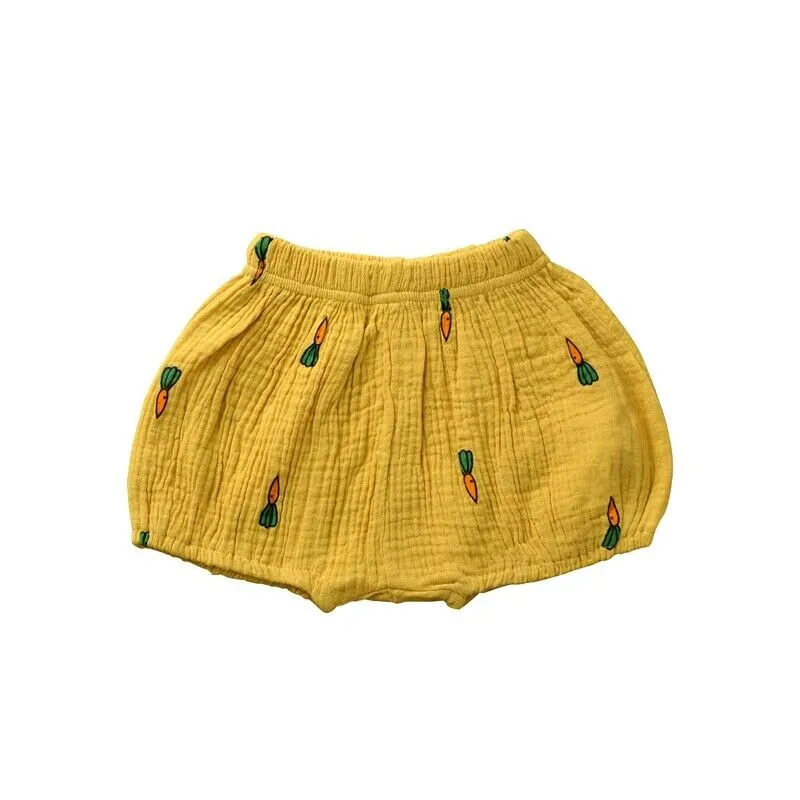 Baby Infant Girl Boy Cotton Linen Bloomer Shorts Pants Bottoms Underwear