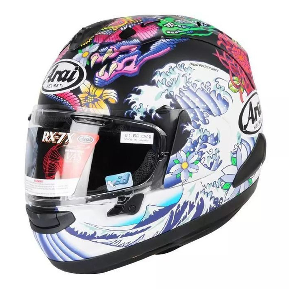 Arai RX-7X ORIENTAL 浮世絵 Ukiyoe