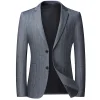 No-iron slim fit trendy casual suit jacket
