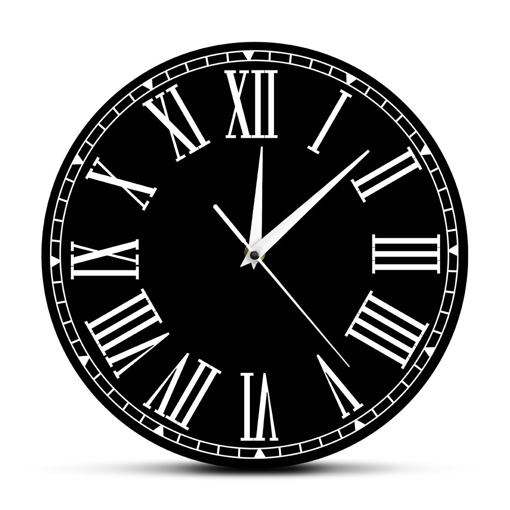 

Custom Roman Numeral - Frameless Acrylic Wall Clock, 501 Original