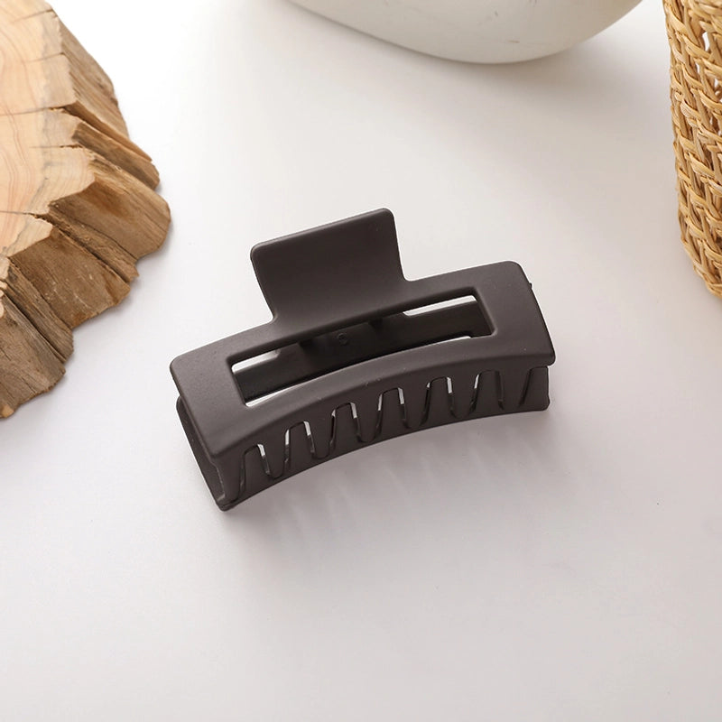 Korea Simple Square Type Back Head Plate Hair Ornaments Bath Shark Clip