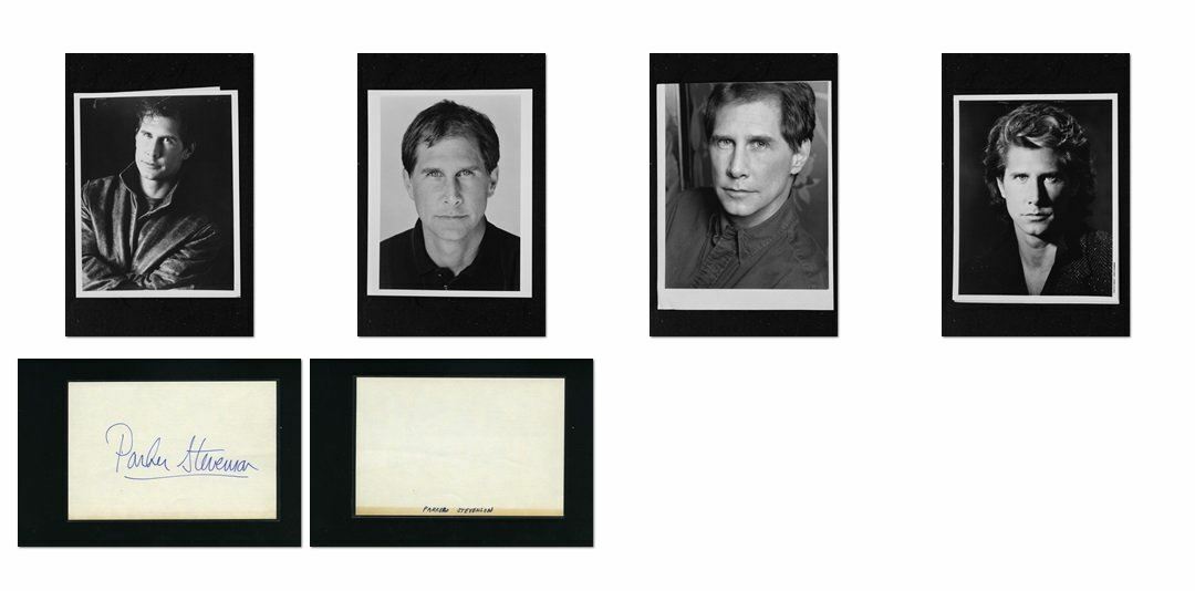 Parker Stevenson - Signed Autograph and Headshot Photo Poster painting set - Baywatch