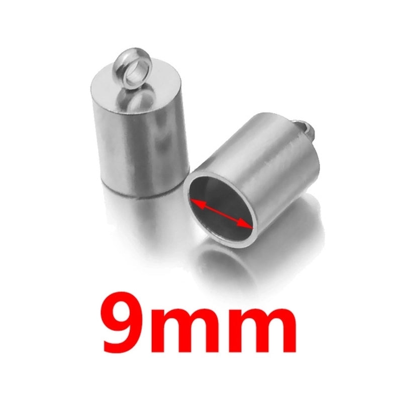 1 Piece Stainless Steel Solid Color Connection Buckle Minimalist