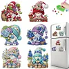 (US Local)6Pcs Diamond Painting Fridge Magnets Diamond Art Craft Kit
