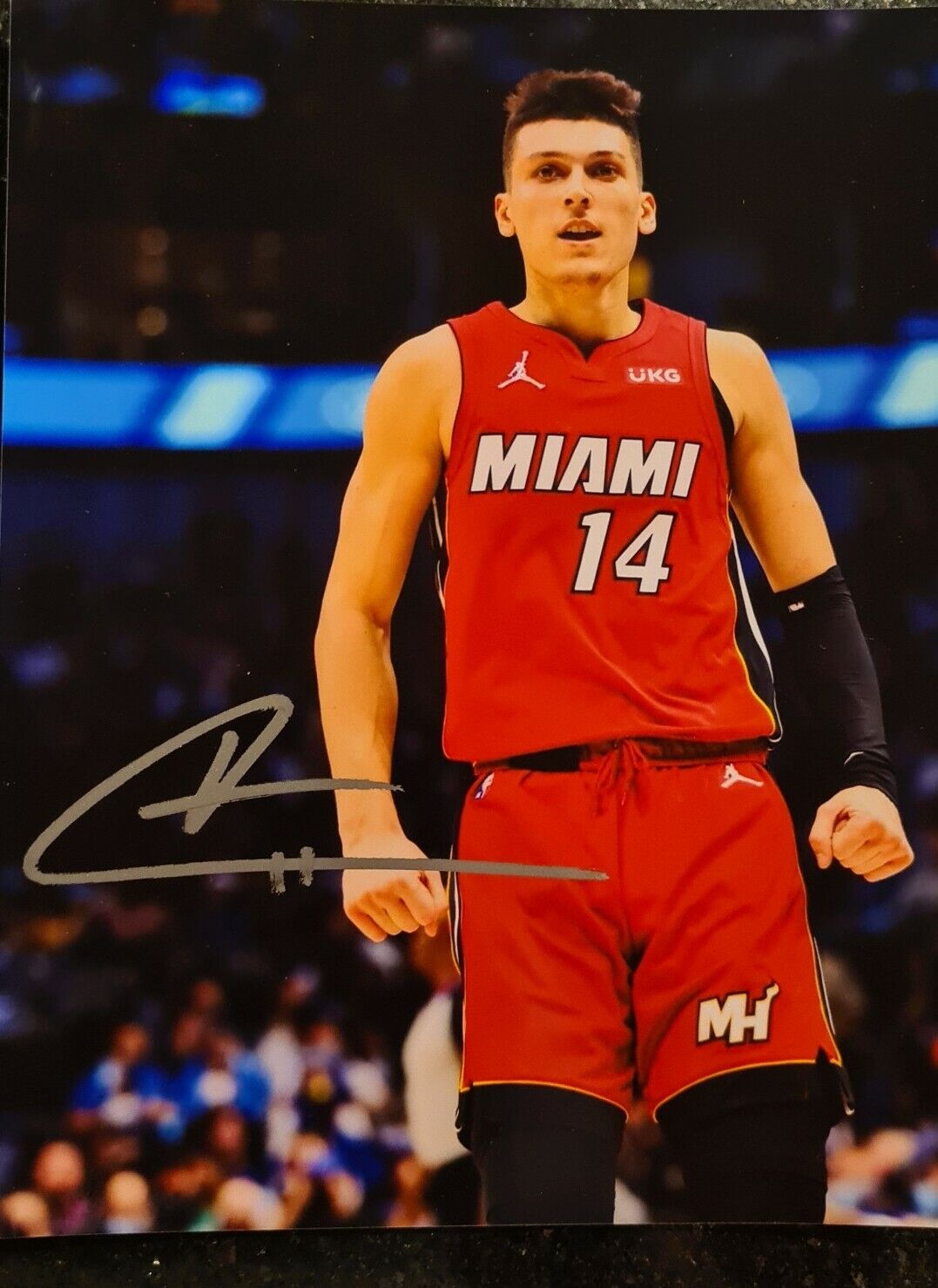 Tyler Herro Signed Autographed 8x10 Basketball Star