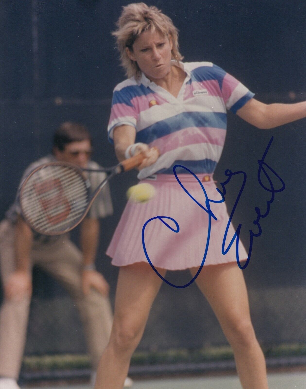 Chris Evert #6 8x10 Signed Photo Poster painting w/ COA Tennis-Womens 031719