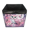 (US Local)DIY Diamond Painting Storage Box Canvas Organizer Box Diamond Painting Kit (A)