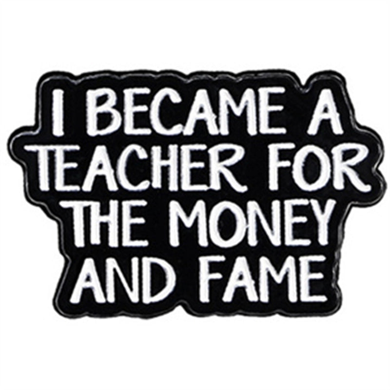 Casual Minimalist Color Block Alloy Unisex Brooches