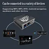 4x50W Car DSP Digital Audio Processor DSP Car Power Amplifier Car DSP Amplifier
