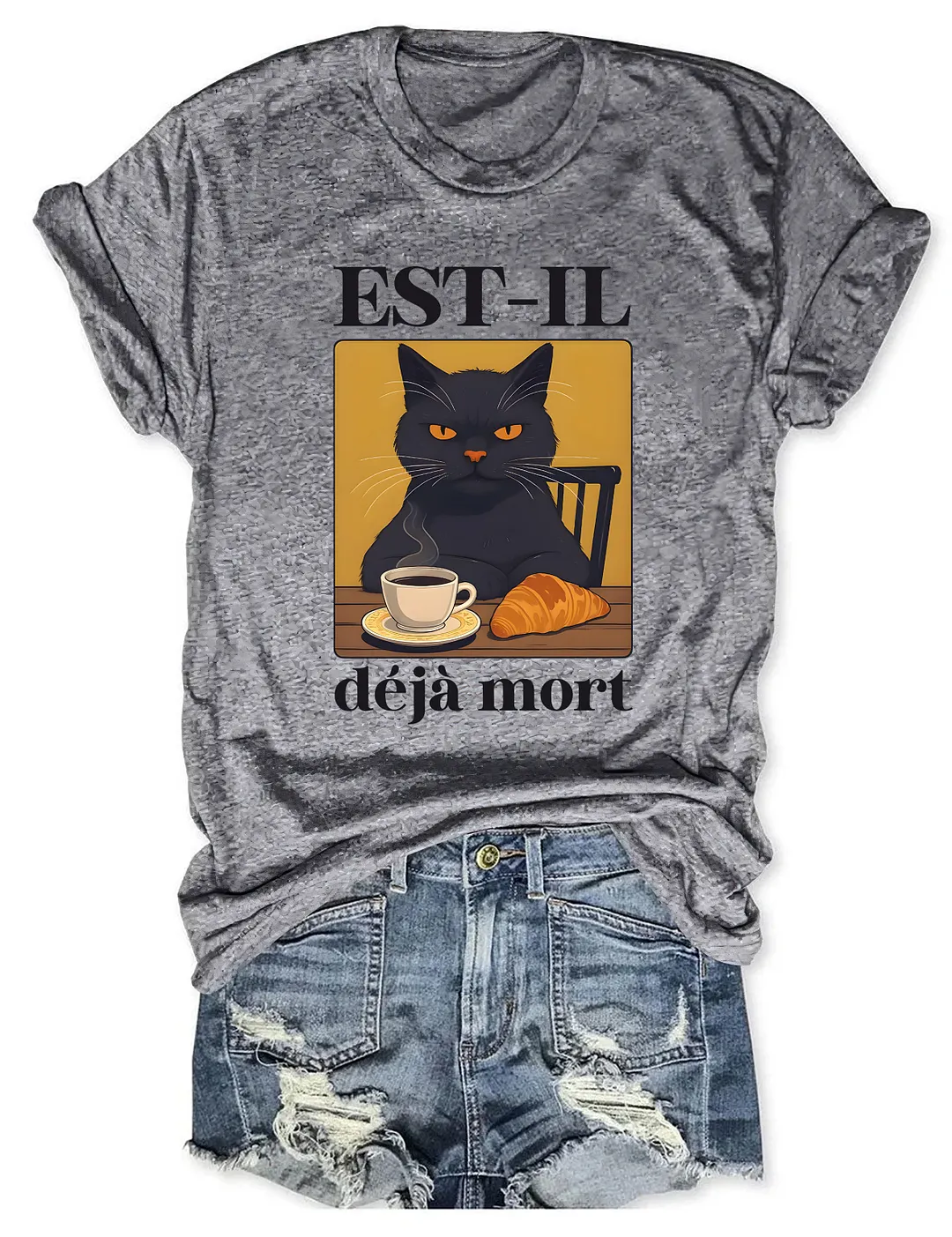 EST IL Cat T-shirt