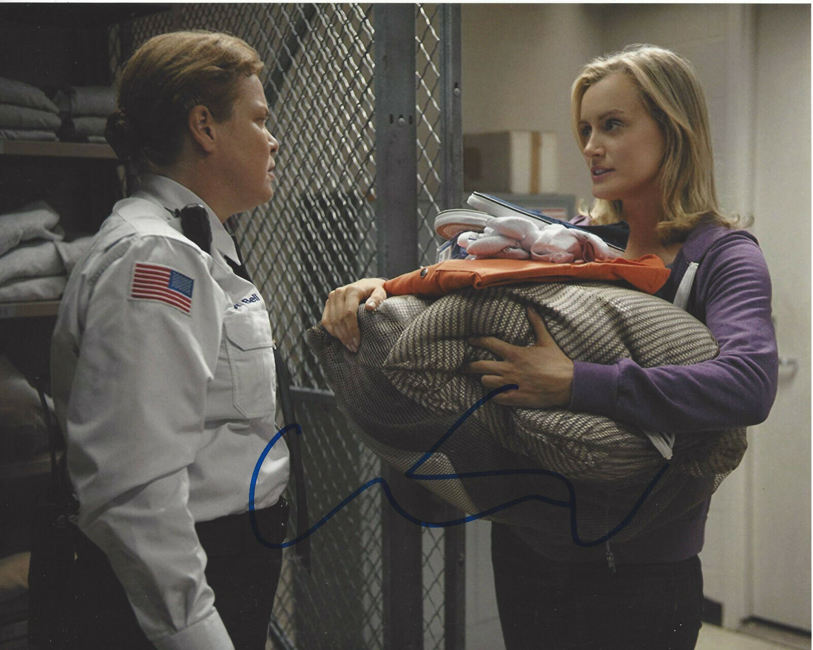 CATHERINE CURTIN SIGNED 'ORANGE IS THE NEW BLACK' 8X10 Photo Poster painting B w/COA ACTRESS