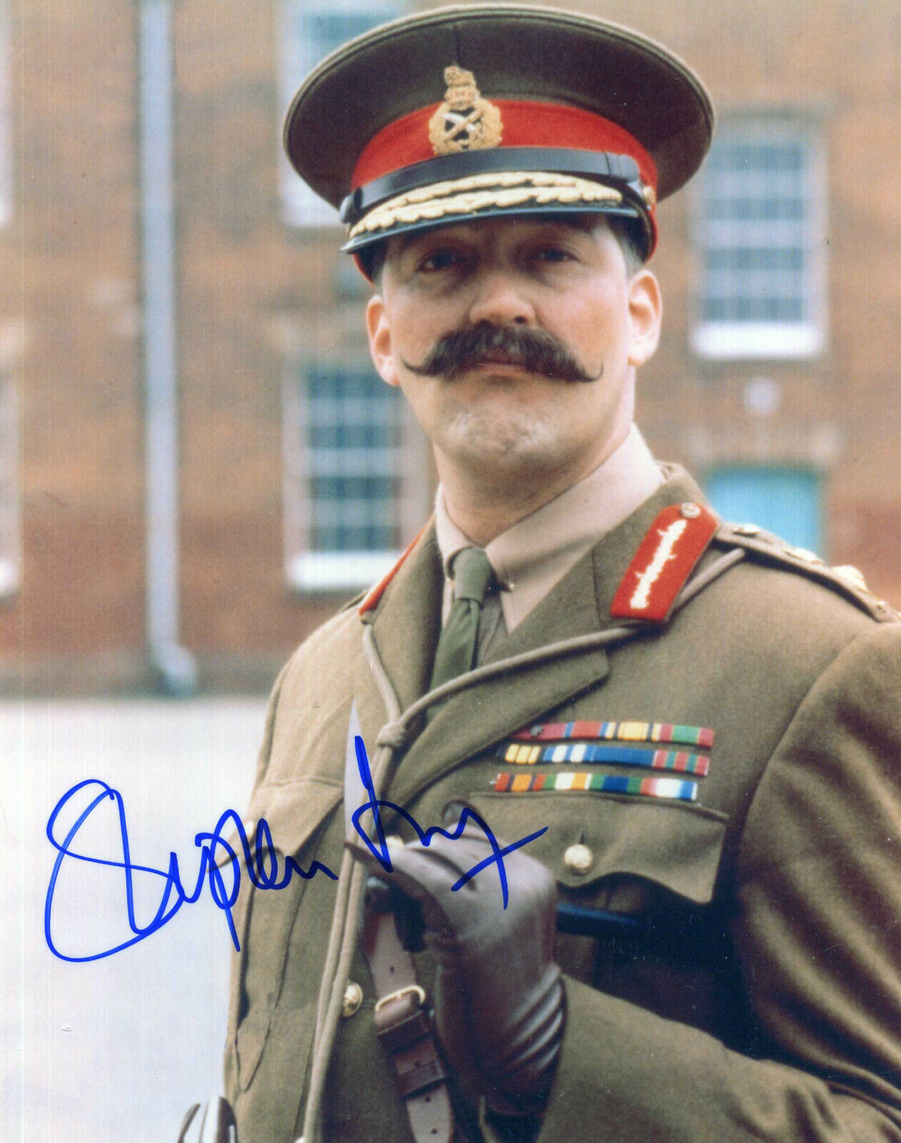 STEPHEN FRY Signed Photo Poster paintinggraph - TV & Film Actor Presenter 'Blackadder' preprint