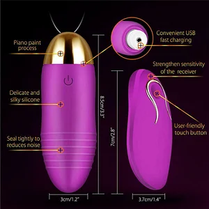 10 Speed Mini Bullet Vibrator Powerful Vibrating Eggs