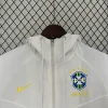 2024 Brazil National Team Windbreaker White Football Jersey 1:1 Thai Quality 