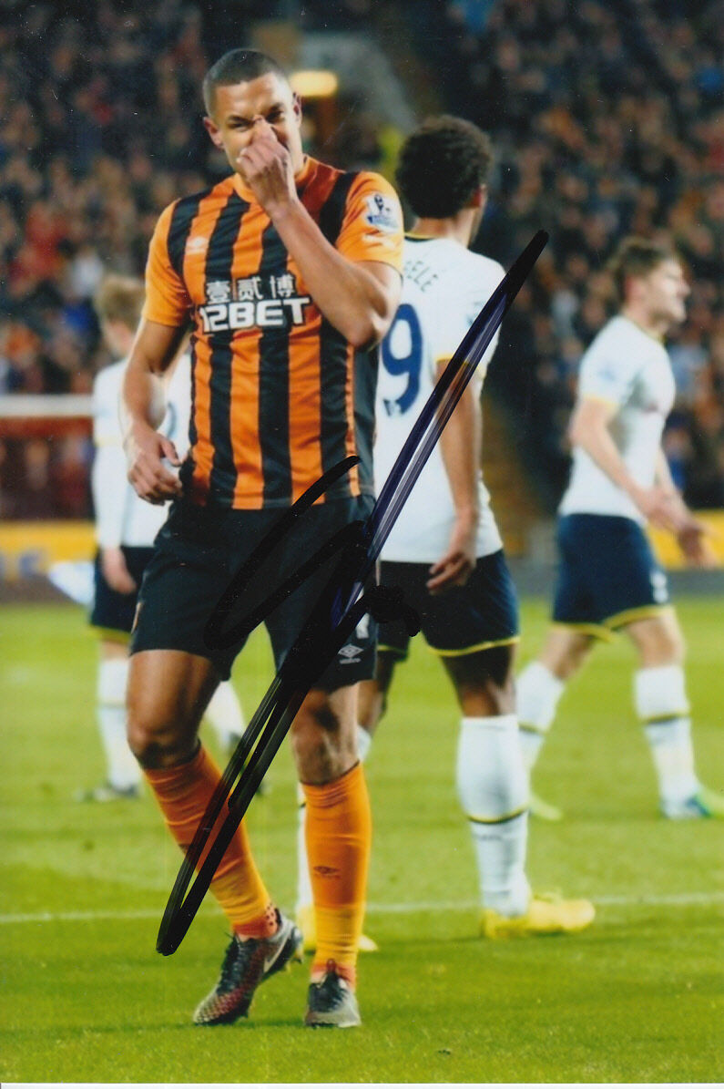 HULL CITY HAND SIGNED JAKE LIVERMORE 6X4 Photo Poster painting 11.