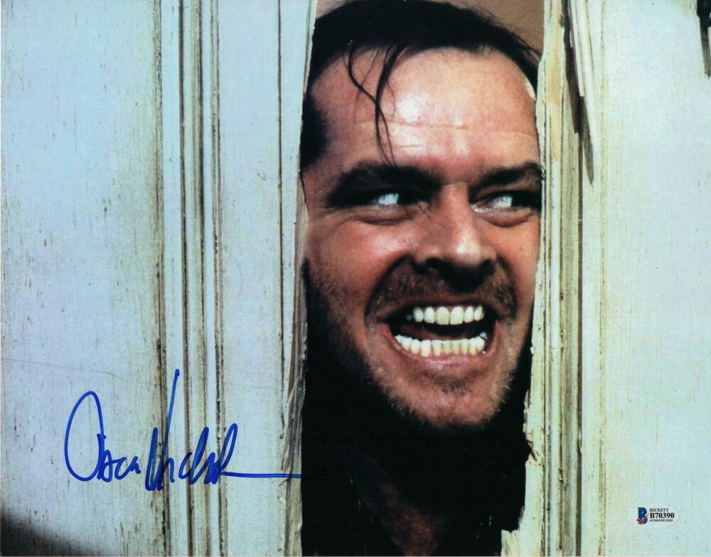 JACK NICHOLSON SIGNED AUTOGRAPH 11x14 Photo Poster painting - THE SHINING, DEPARTED, BATMAN K