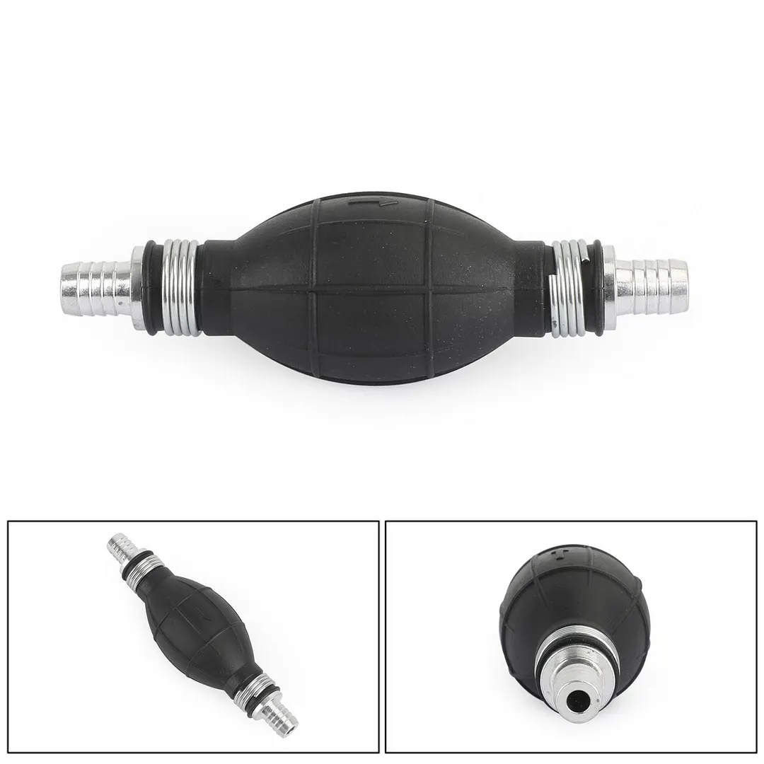 4x 3/8" Hand Primer Bulbs – Outboard Marine Boat Fuel Line Pump, Compatible With Gas/Diesel (Gearzaar)