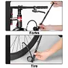 300PSI Bicycle Pump with Gauge Bike Tire Air Pump for Front Fork Rear Suspension