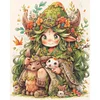 【Limited Stock Sale】Goblin Girl-11CT Stamped Cross Stitch 45*55cm/17.72*21.65in