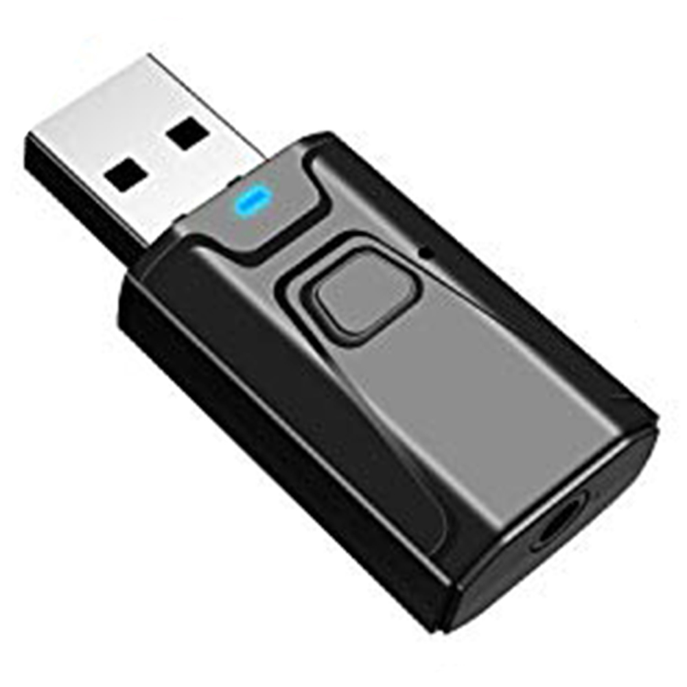 

2 in 1 USB Transmitter Receiver Bluetooth Adapter AUX Wireless Audio Dongle, 501 Original