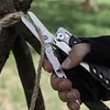 Outdoor Multi-Function Folding Knife High Hardness Emergency Disaster Prevention Camping Knife