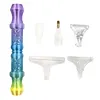 Colored Diamonds Painting Pen with Tip DIY Gradient Dotting Brush Set (Style A)