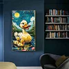 Yellow Duck-Full Round Diamond Painting(40x70cm)