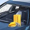 Car Glass Oil Film Remover Brush with Refill Liquid Auto Glass Cleaning Mouse