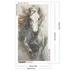 (40*70cm)Horse - Full Round Drill Diamond Painting
