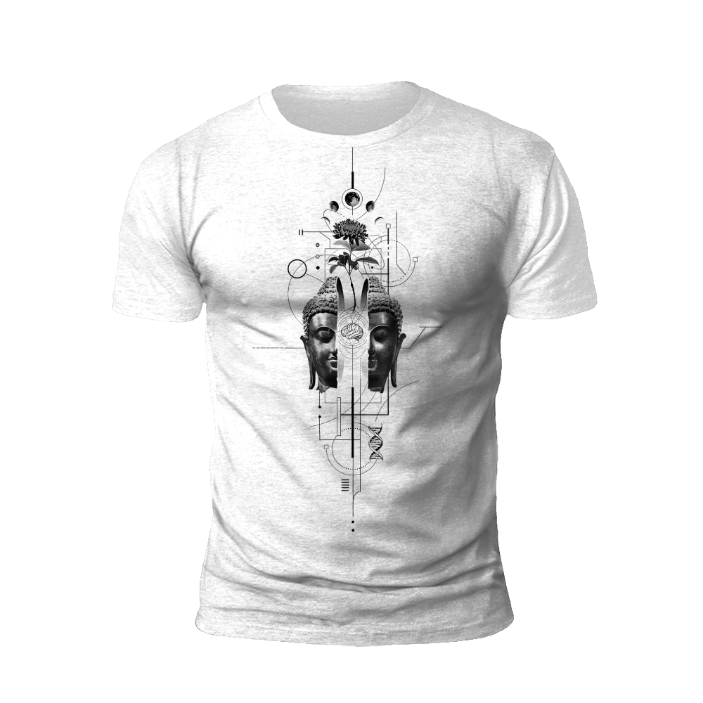 Divine Geometry T-Shirt: The Sacred Art of Balance
