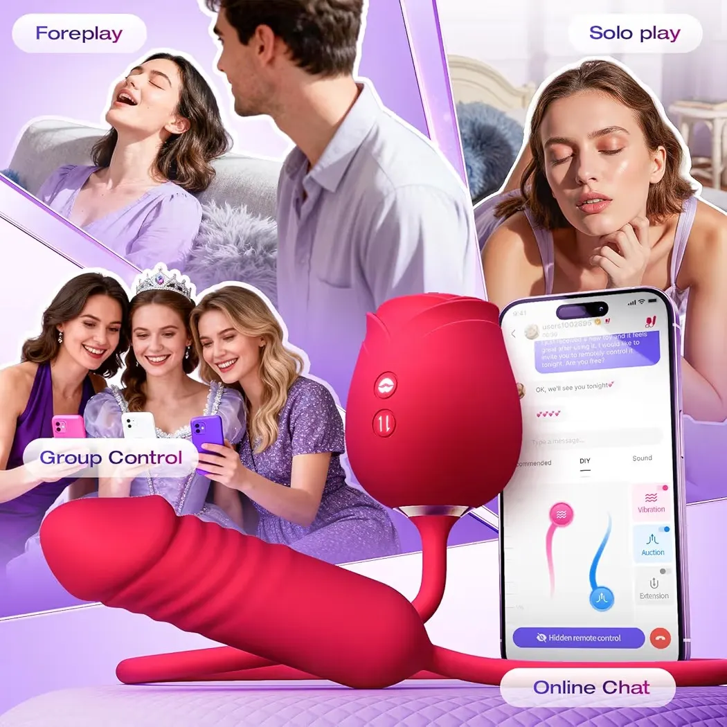 Rose Mary - App-Controlled Dual Massager
