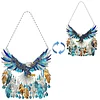 (US Local)DIY Diamond Painting Art Pendant Window Hanging Eagle Dream Catcher