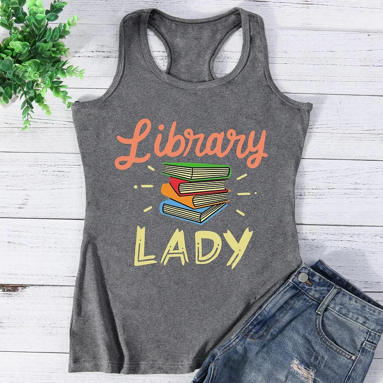 Library Librarian Vest Top-Annaletters