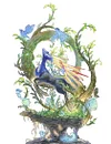 The Spirit in the Forest - Xerneas - Private - Pokemon Resin Statue - Fantasy Studios