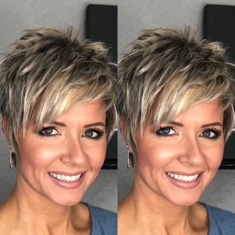 Glueless Wig With Elastic Belt|🔥Casual Short Straight Hair Wigs Pixie Cut Human Hair Wig With Bangs US Mall Lifes
