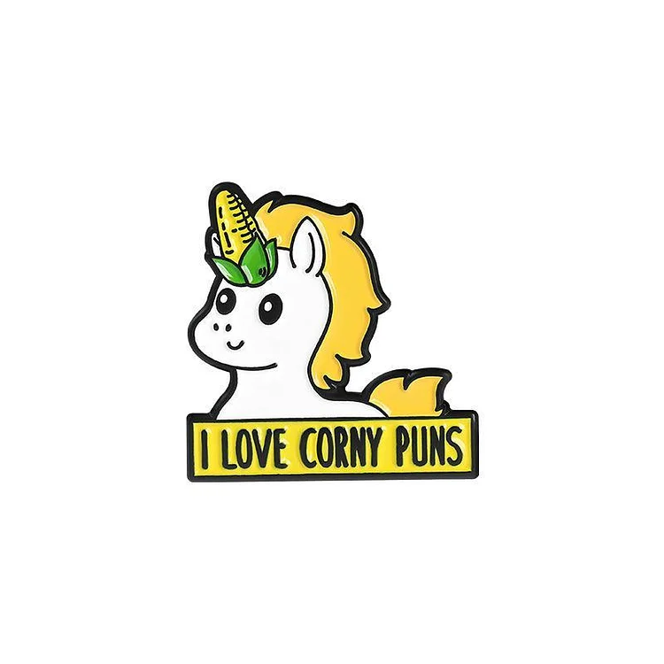 Cartoon Cute Unicorn Pins