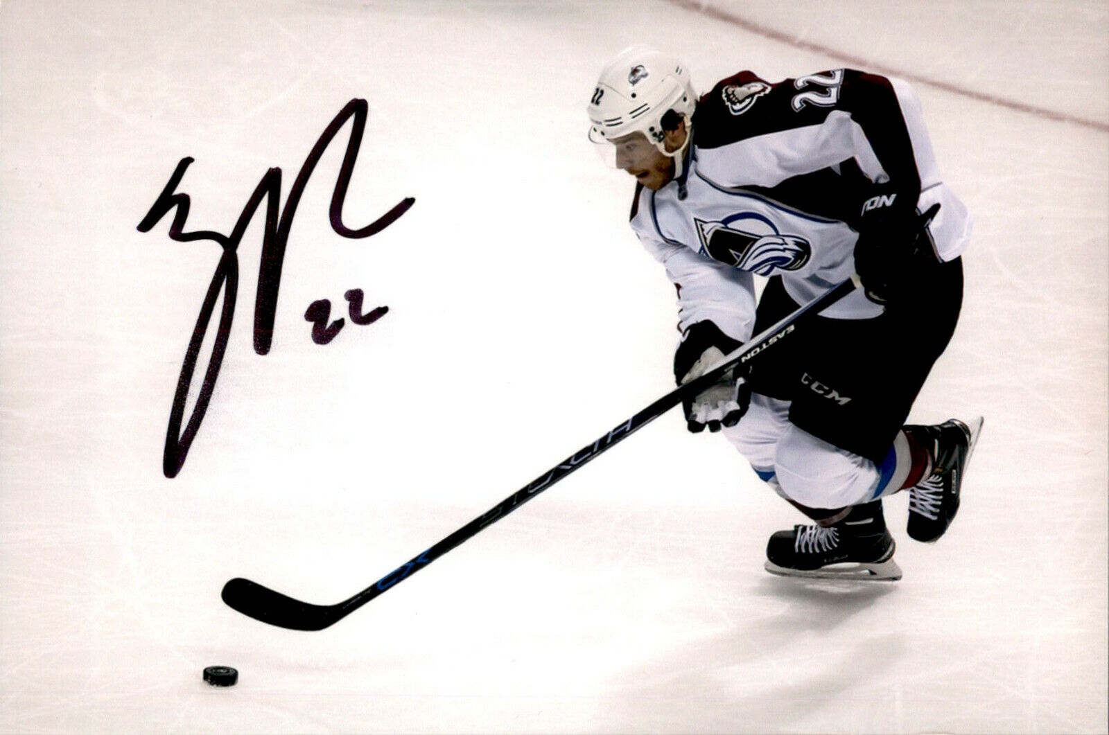 Zach Redmond SIGNED 4x6 Photo Poster painting COLORADO AVALANCHE #5