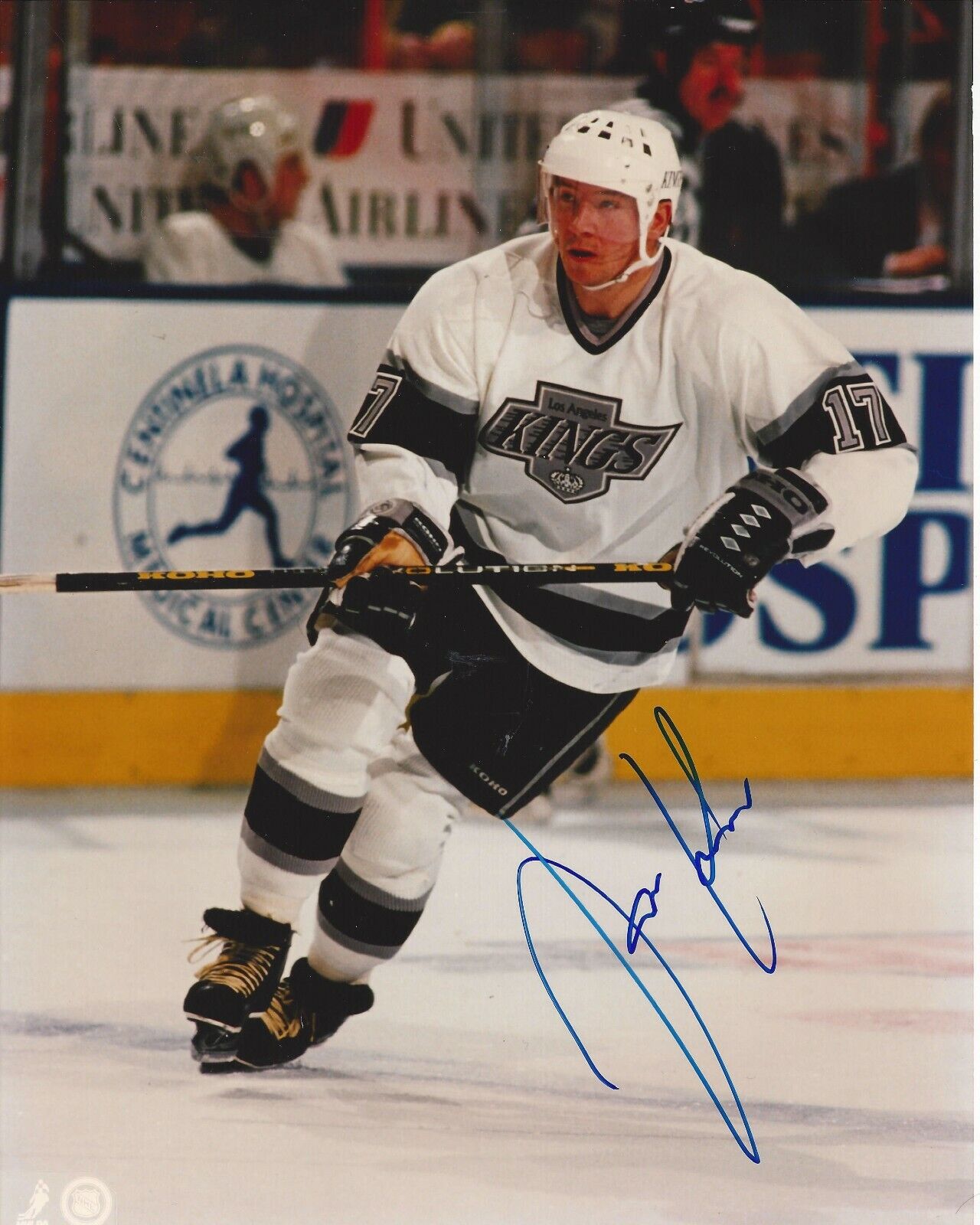 Jari Kurri Autographed 8x10 Los Angeles KingsB408