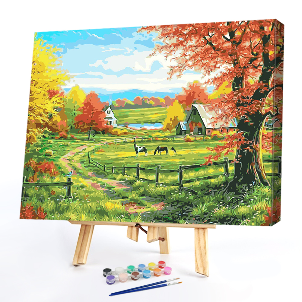 

40*50CM Paint By Numbers-Countryside, 501 Original