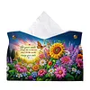 DIY PULeather Diamond Painting Tissue Box for Adults Beginners Large Size Diamond Art Paper Storage Holder for Living Room Bathroom Table Decor