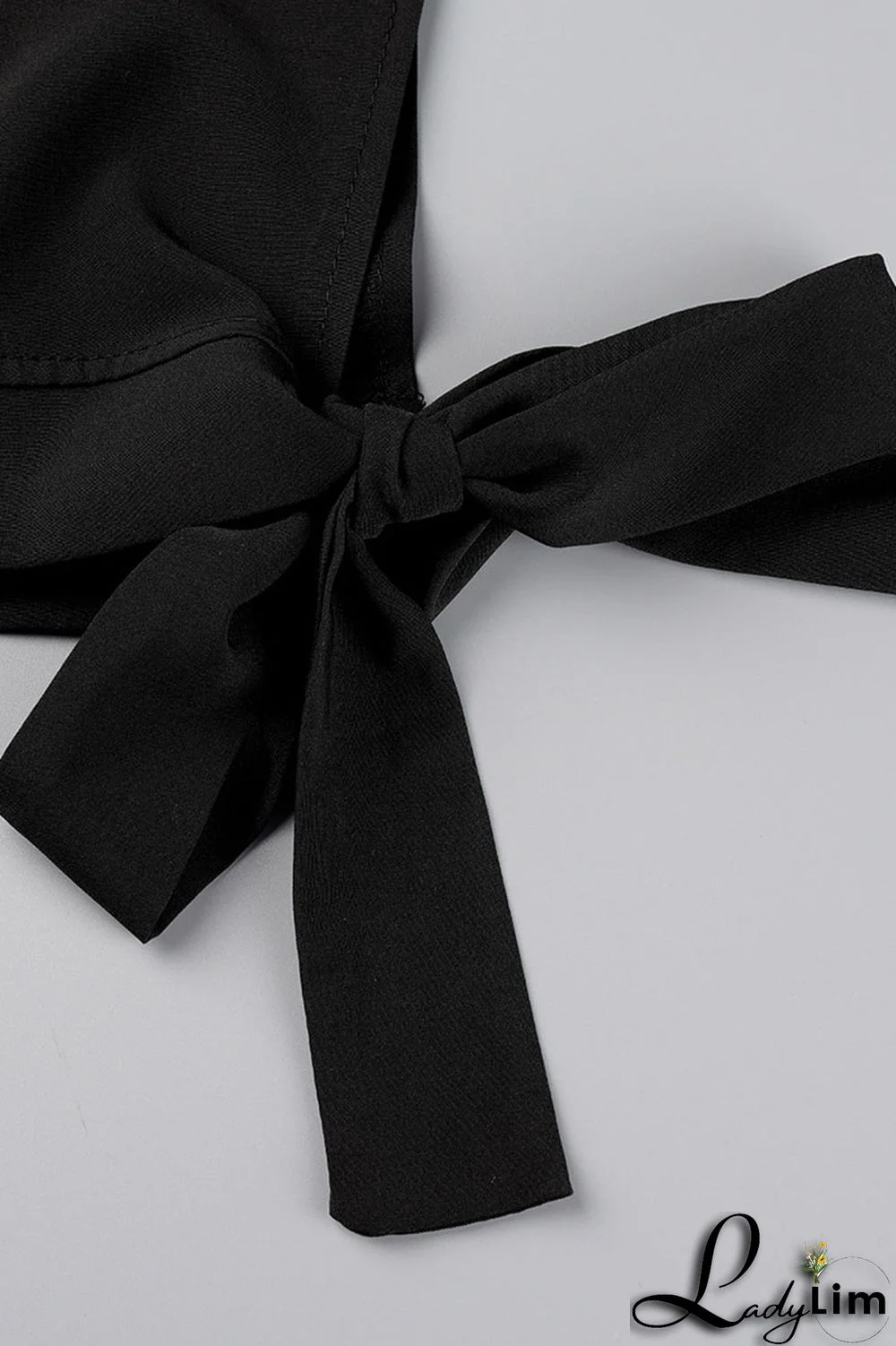 Light Blue Casual Simplicity Solid Patchwork Buckle Turndown Collar Long Sleeve Two Pieces