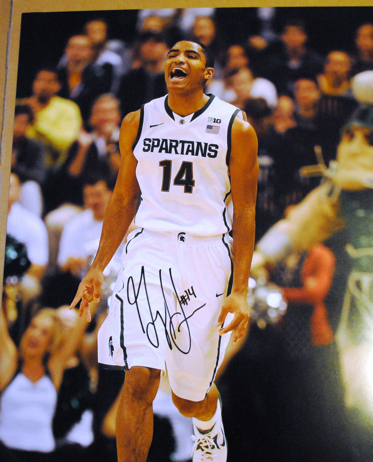 Gary Harris signed autographed 16x20Photo Poster painting Michigan State basketball Spartans MSU