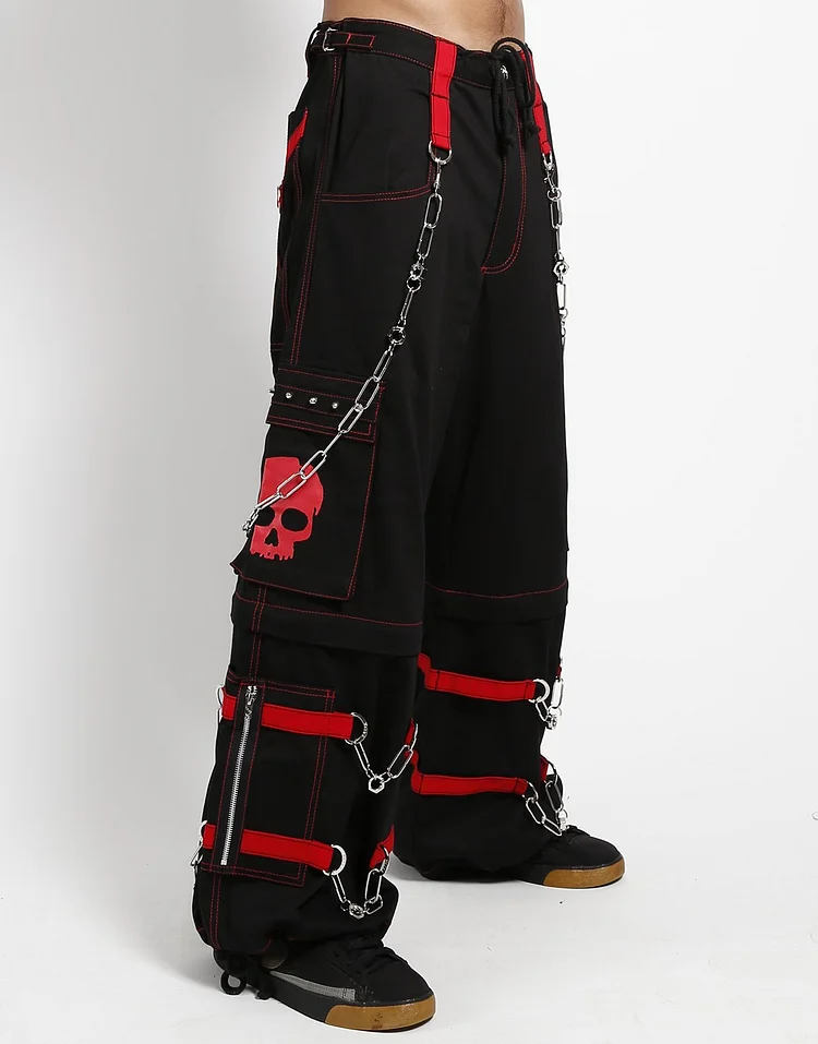 SKULL ZIP OFF PANT