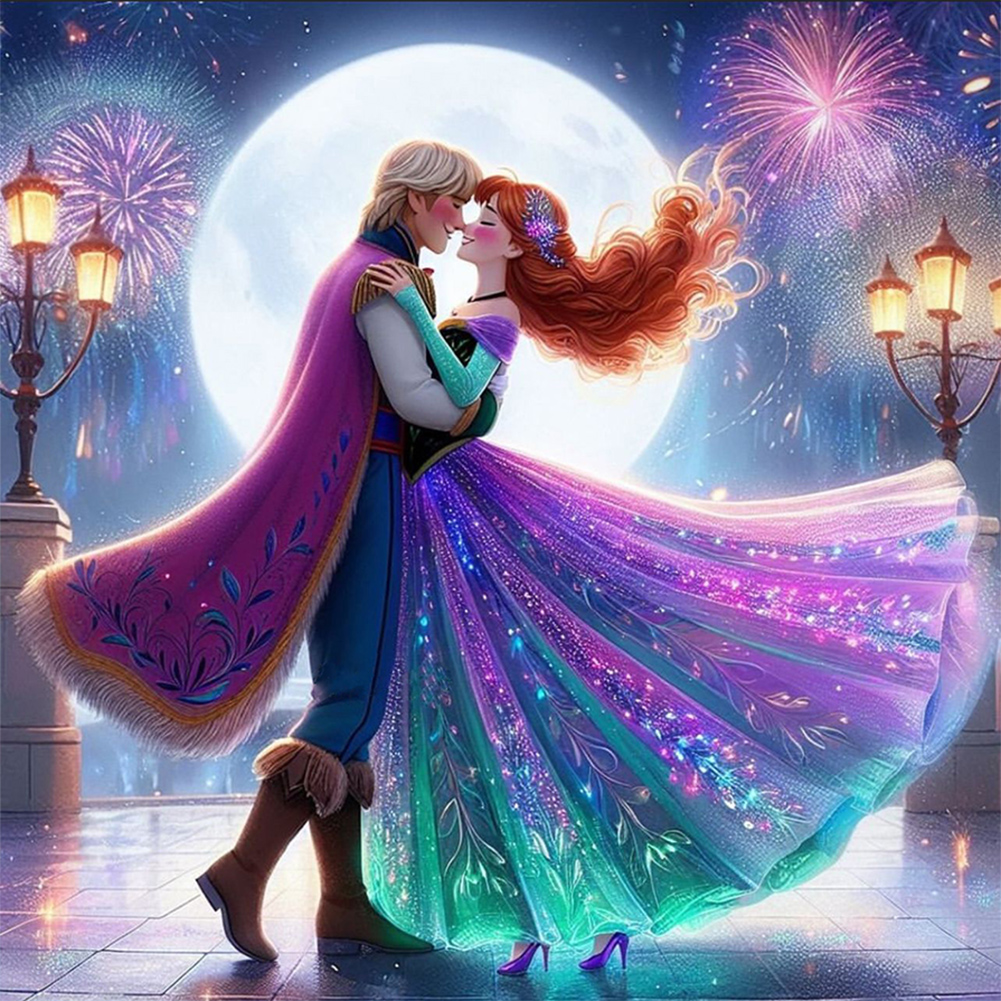 Jasmine-Paint by Numbers-16"x16"/40x40cm