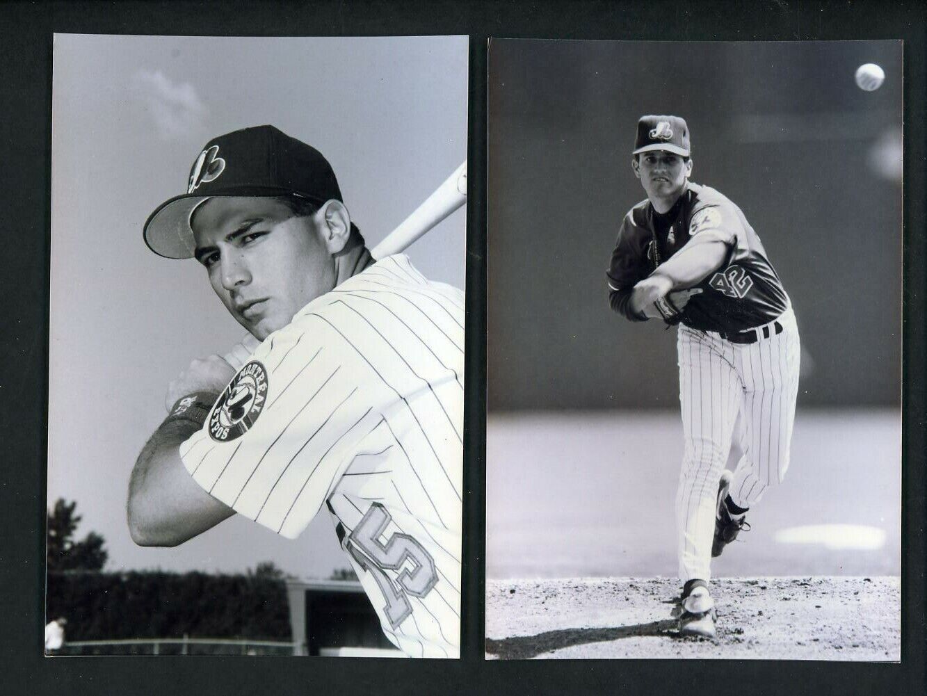 Montreal Expos LOT of EIGHT 1992 Press Original Photo Poster paintings