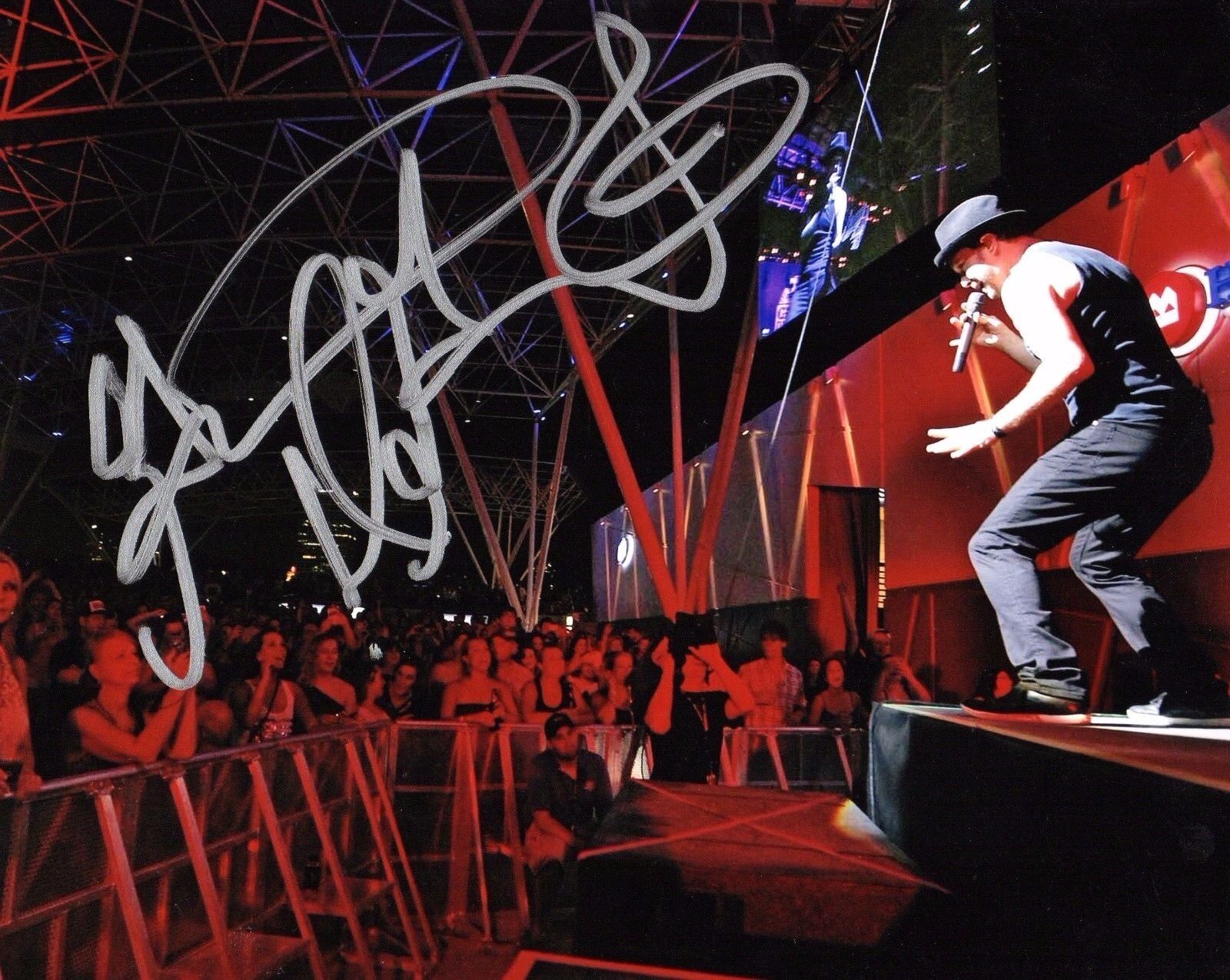 GFA She Sets the City on Fire * GAVIN DeGRAW * Signed 8x10 Photo Poster painting PROOF G2 COA