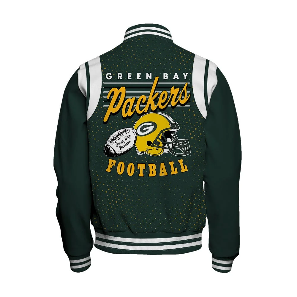 Green Bay Packers National Football League 2024 Make Your Mark Unisex Varsity Jacket